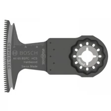 Погружное пильное полотно BOSCH Starlock HCS 65x40 мм Hard Wood AII 65 BSPC