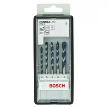 Набор сверл BOSCH Robustline CYL-5 5шт. 4 x 90мм, 5/6/6/8 x 100мм