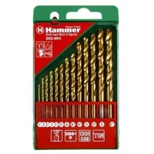 Набор сверл 1,5-6,5 мм, металл Hammer Flex 202-903 DR set No3 (13pcs), 13шт., 30784