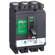 Выключатель автоматический трехполюсный 80А 25кА EASYPACT CVS100B LV510306 Schneider Electric