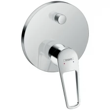 Смеситель для ванны, хром, Hansgrohe Novus Loop 71345000