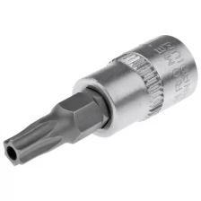 Головка со вставкой TORX с отверстием 1/4" TH27 "AV Steel"