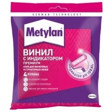 Клей для обоев с индикатором Metylan Винил Премиум (100гр)